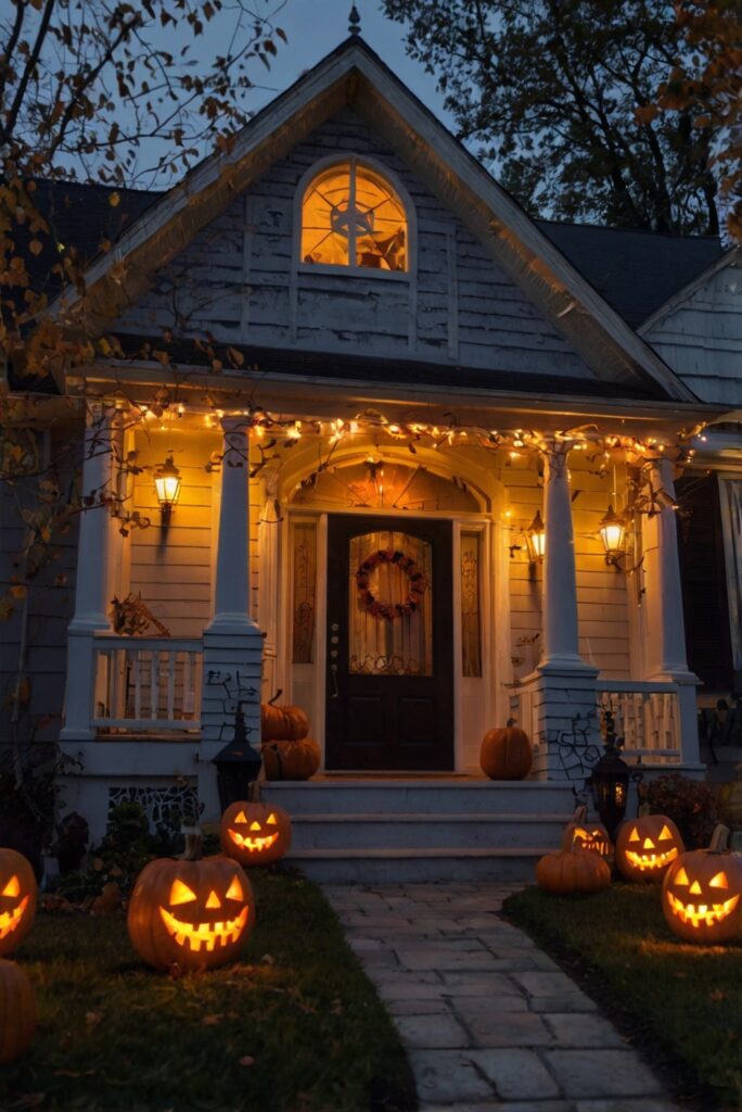 Halloween decor, spooky Halloween decorations, home decor ideas, Halloween home accents, Halloween interior design