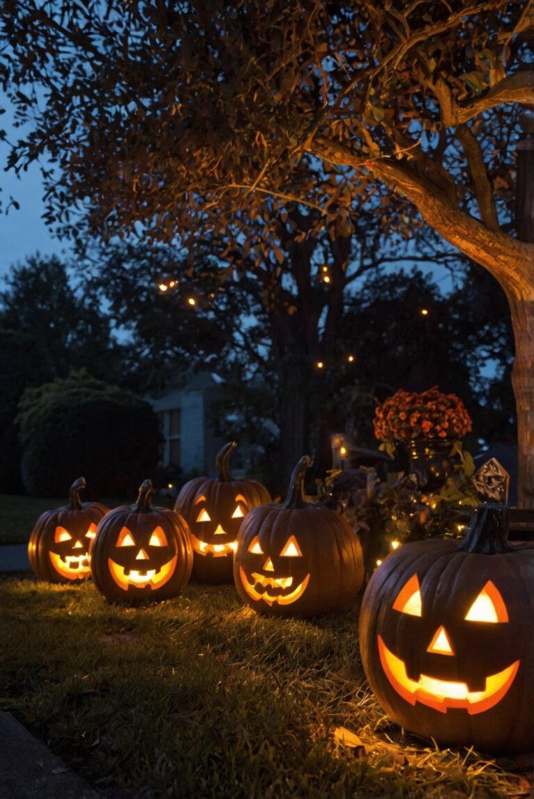 Spooky yard decorations, Halloween outdoor decor, Scary outdoor Halloween ideas, Creepy yard decor, Haunted outdoor decorations